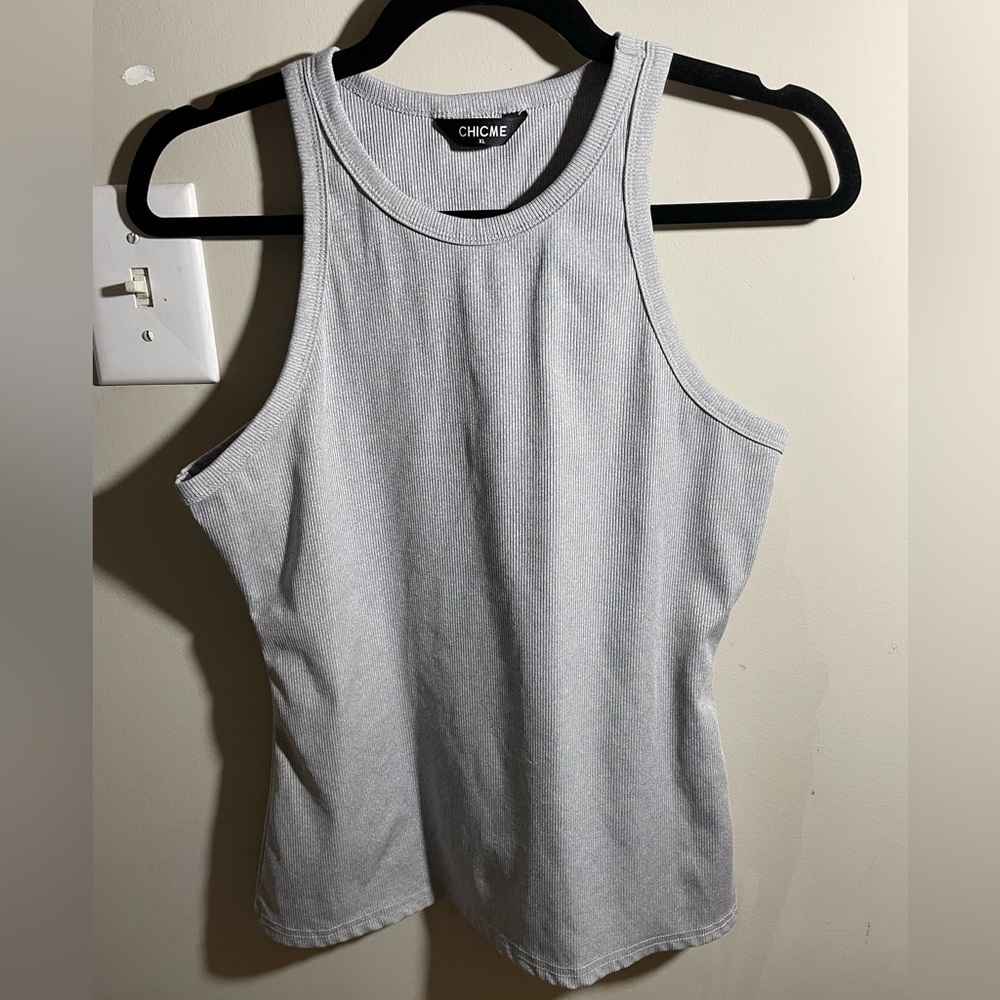 🩷CHICME BRAND RIBBED TANK SIZE XL
